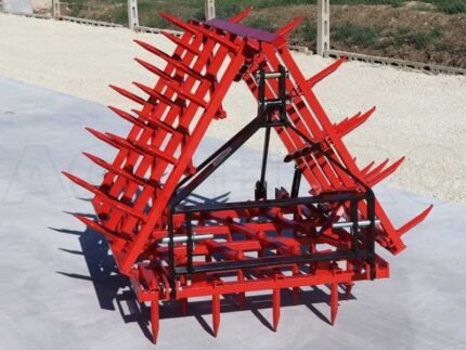 EPM60 Egge mit festen Zinken der mittleren Serie – Angebaut/Gezogen – 60 klappbare Zähne – 300 cm